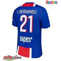 Camiseta Paris Saint-Germain Lucas Hernandez #21 Primera Equipación 2026-27 manga corta